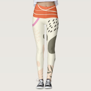 Leggings Boho feuille art Spiral Carnet photo