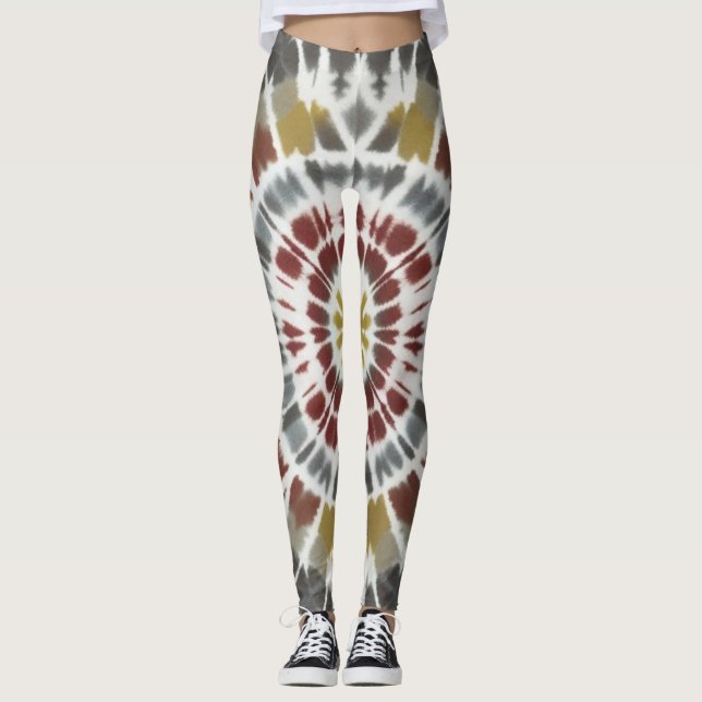 Leggings Boho Starburst Tie Dye (Devant)