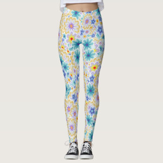 Leggings bombe à fleurs2