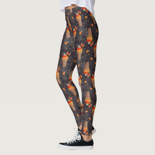 Leggings Bonbons cornets de crème glacée de maïs - gâteau s