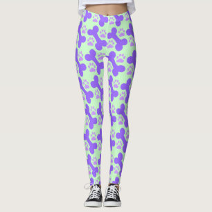 Leggings Bone de chien et pattes pattes