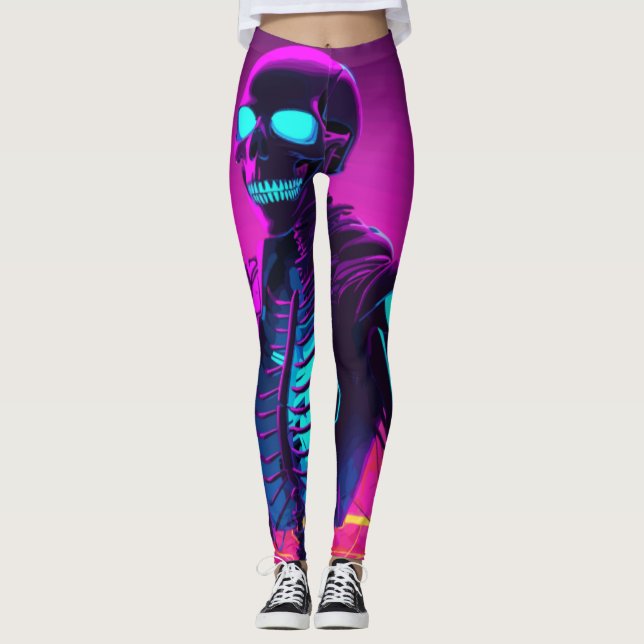 Leggings Bones électriques (Devant)