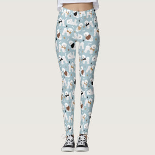 Leggings Bones et pattes Bichon Frise