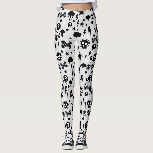 Leggings Bones Stroms (Devant)