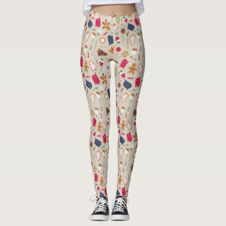 Leggings Bonhomme en pain d'épice