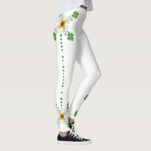 Leggings Bonne Saint Patrick ! Clover avec Calla