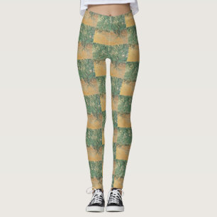 Leggings Bosquet d'oliviers de Van Gogh - Art de la nature 