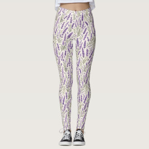 Leggings Botanique de Brin de Lavande Cottagecore