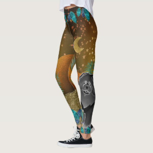 Leggings Bouche noire GINKGO Légumineuses du sud-ouest