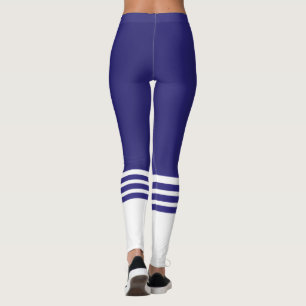 Leggings Bouchon de tube couleur personnalisé de l'équipe
