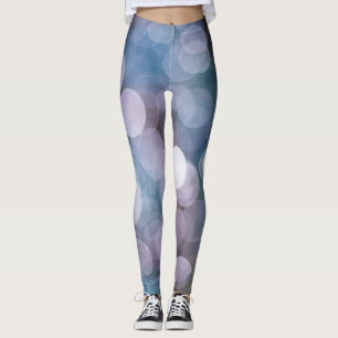 Leggings Boukeh gris bleu, arrière - plan abstrait.