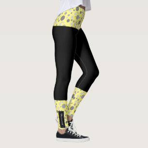 Leggings Boules colorées ciblées Jambes Abstraites