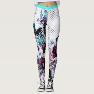 Leggings Bouquet de fleurs