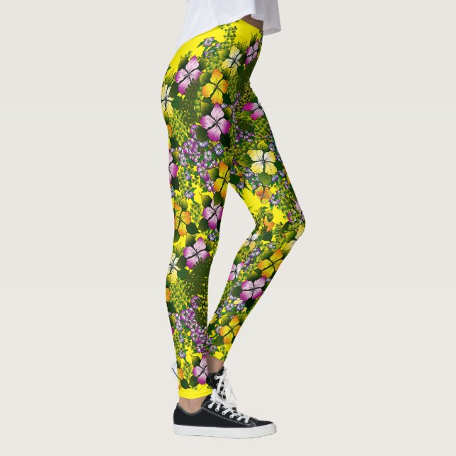 Leggings Bouquet de fleurs (Droite)
