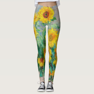 Leggings Bouquet de tournesols Claude Monet