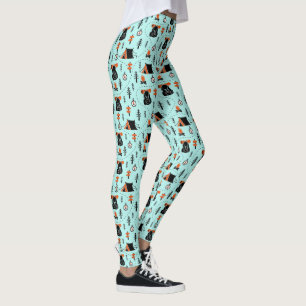 Leggings Boussole de tente de sentier de randonnée mignon f