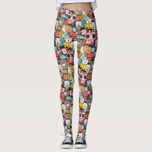 Leggings Boutons de critère adorables