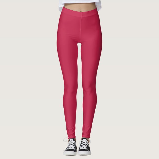 Leggings Bright Maroon (Devant)