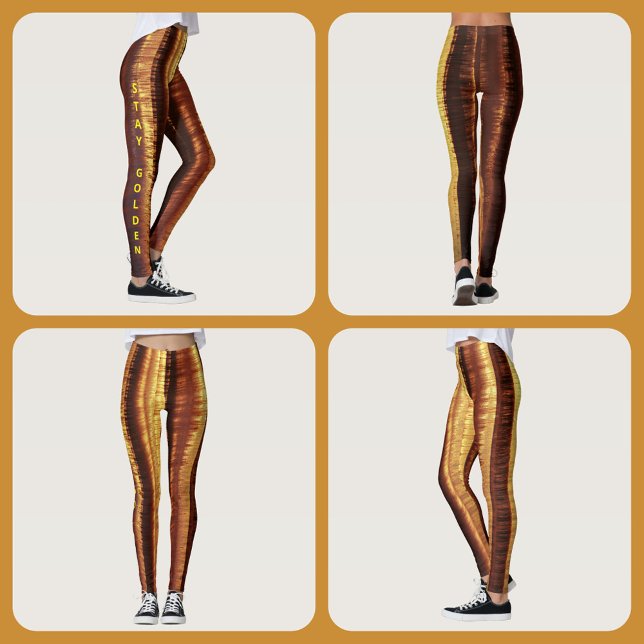 Leggings Bronze Glam Doré (Créateur téléchargé)