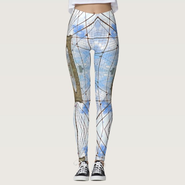 Leggings Brooklyn Bridge NYC Yoga Pants (Devant)
