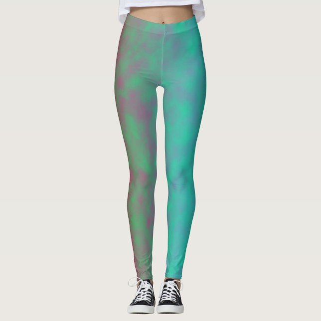 Leggings Brouillard Électrique (Devant)