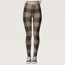 Brown Black En vichy Buffalo Plaid Farming