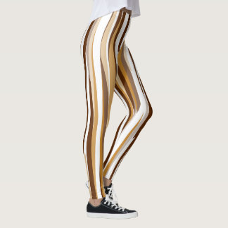 Leggings Brown et jaune
