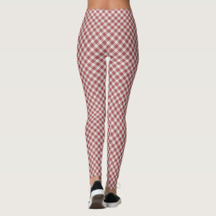 Leggings Buchanan tartan rouge blanc plaid