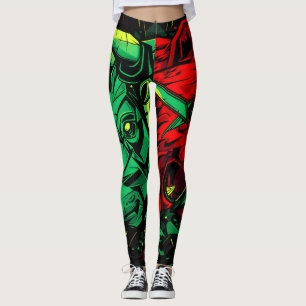 Leggings Bull Bear Duel Forces