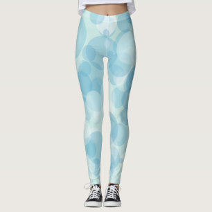 Leggings Bulles bleues