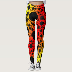 Leggings Bulles d'espace taches - Chaleur WYR