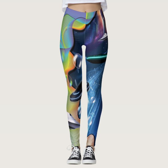 Leggings Bulles Galacy (Devant)