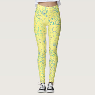Leggings Bulles motif 01 Lyellow BG
