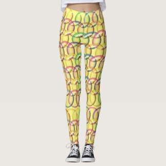 Leggings bulles réfléchissantes
