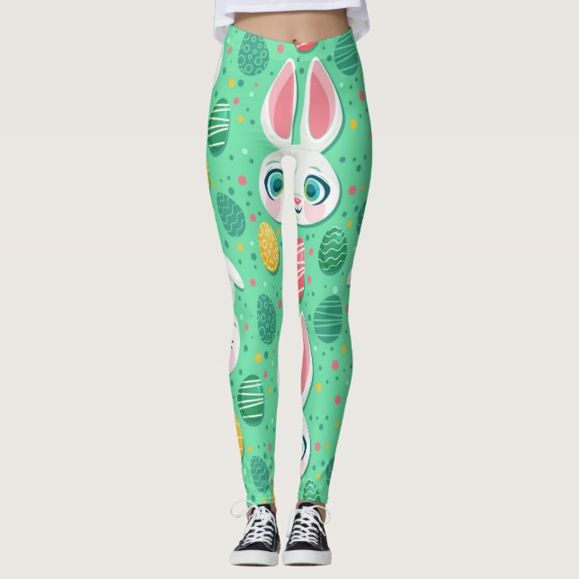 Leggings Bunny drôle (Devant)