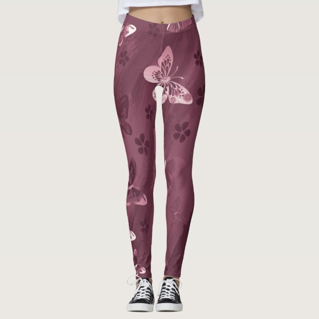 Leggings Butterfly Pattern 16 (Devant)