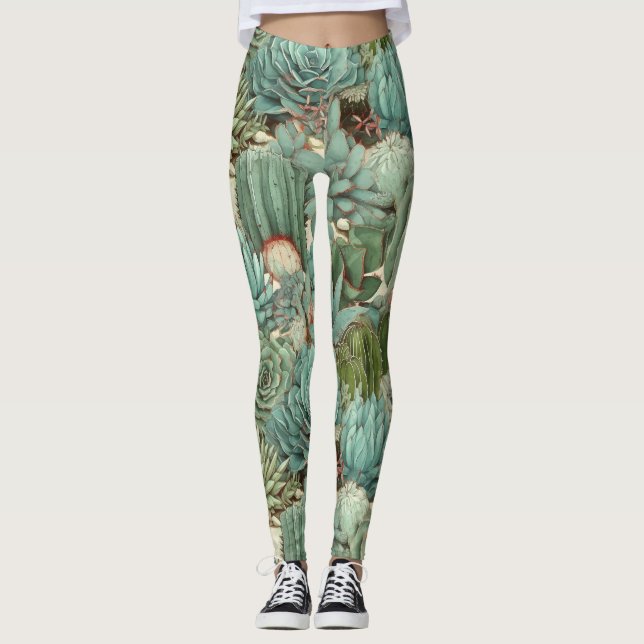 Leggings Cactus (Devant)