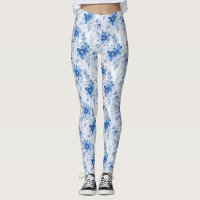 Cadeau d'anniversaire | Fleurs bleues et blanches