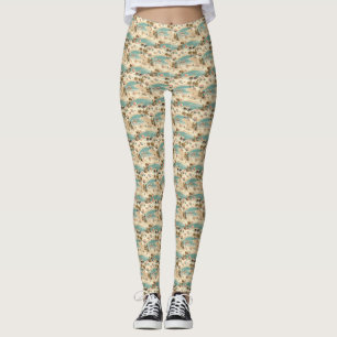 Leggings Cadeau d'anniversaire   La lumière tropicale récha