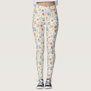 Leggings Cadeau d'anniversaire   La mer enseigne la patienc