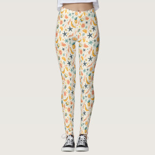 Leggings Cadeau d'anniversaire   La plage est l'endroit où 