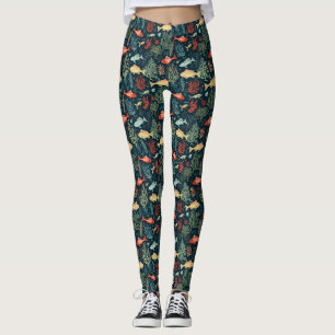 Leggings Cadeau d'anniversaire   L'océan ne se précipite pa