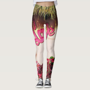 Leggings Cadeau de la Saint-Valentin pour motards