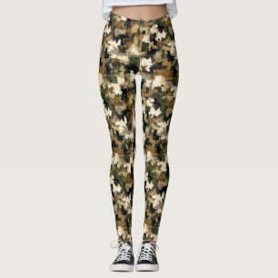 Leggings Cadeau Secret Santa Imprimé Camouflage Vêtements d