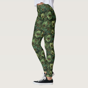 Leggings Cadeaux de maternité sur le thème des fleurs d'ané
