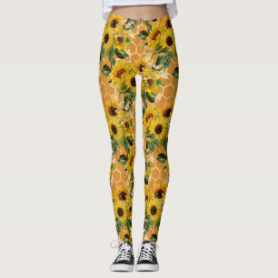 Leggings Cadeaux de tournesol Faites-Le Comme Un Tourneso