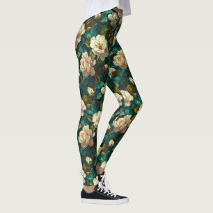 Leggings Cadeaux esthétiques de maternité en ivoire Gardeni