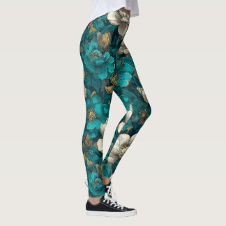 Leggings Cadeaux Fantaisie de Gardenias Fleur Athlétique