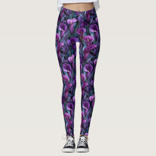 Leggings Cadeaux Floraux Lys Calla Pour Collègues W Entraî