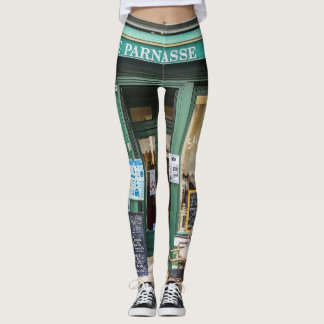 Leggings Cafés français : Versailles scène cosy.